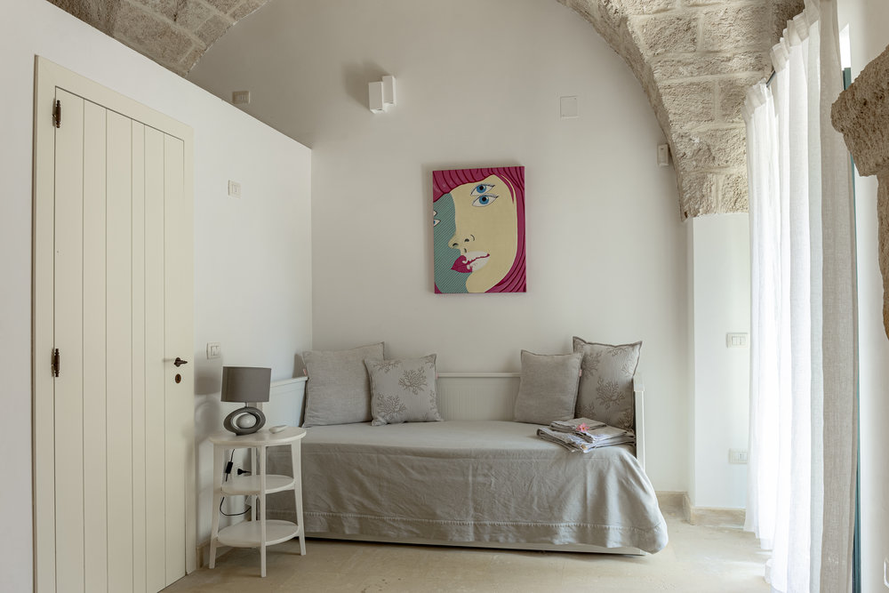 Villa Charme, la camera da letto