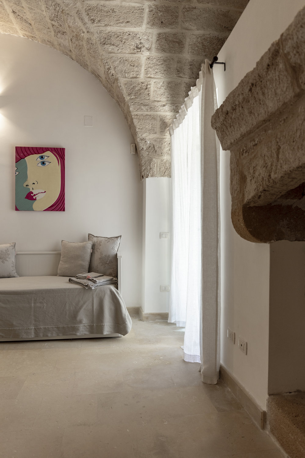 Villa Charme, la camera da letto