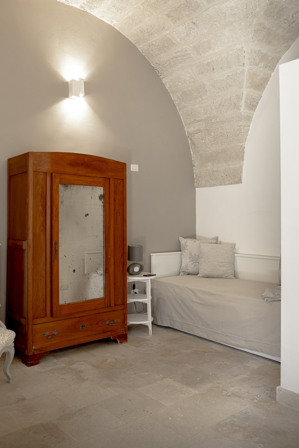 Villa Charme, la camera da letto
