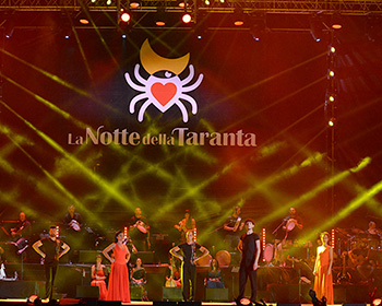 The festival of the Taranta night